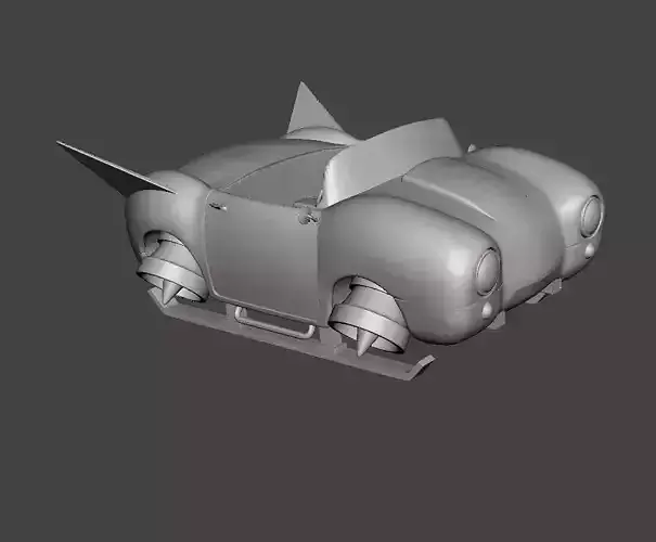 Dragon Ball Car 2 3D Model