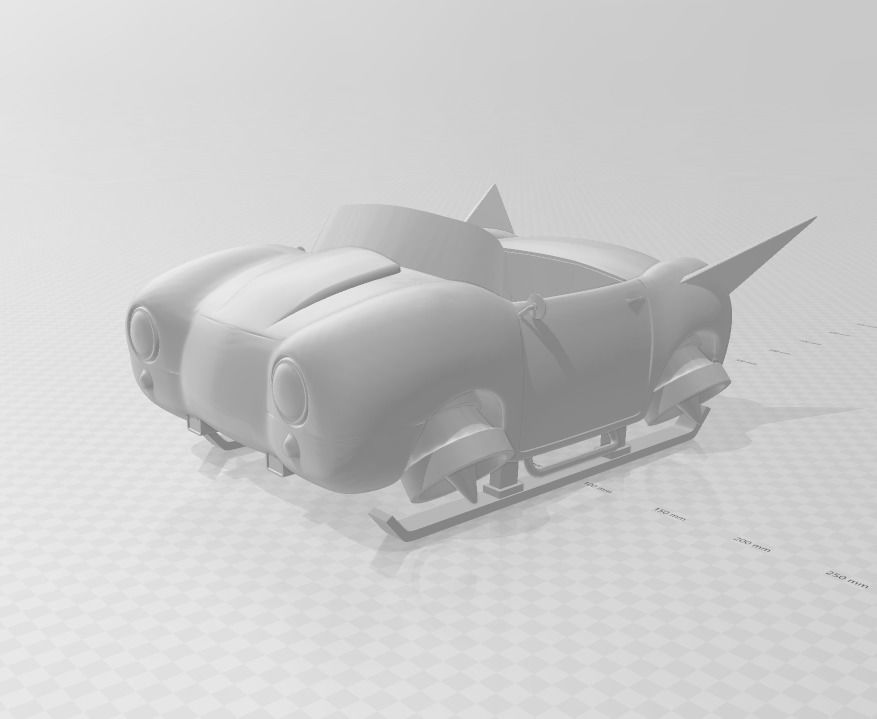 Dragon Ball Car 2 3D Model 3D print model_3