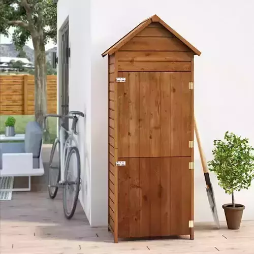 Tongue and Groove Apex Wooden Tool Shed