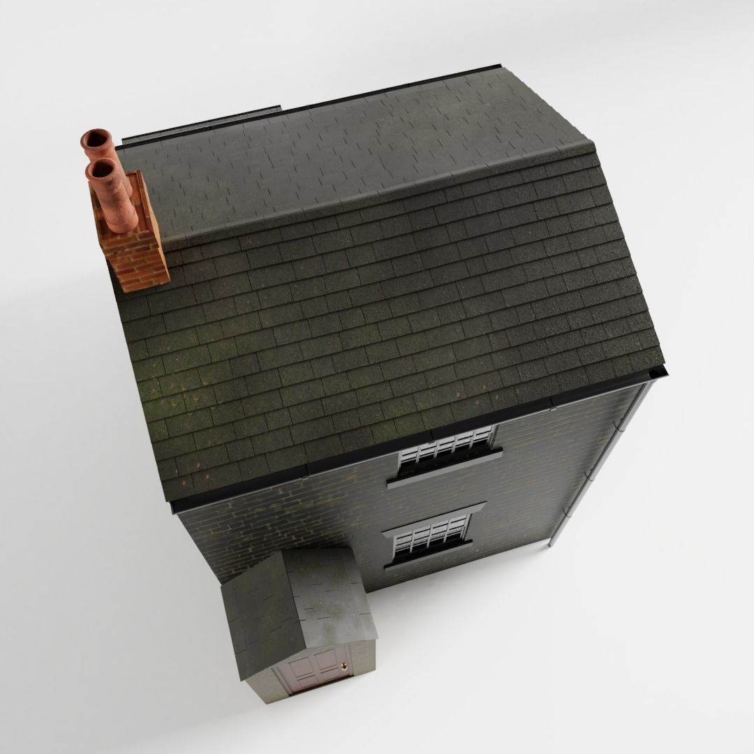 British Row Home 02 3D model_2