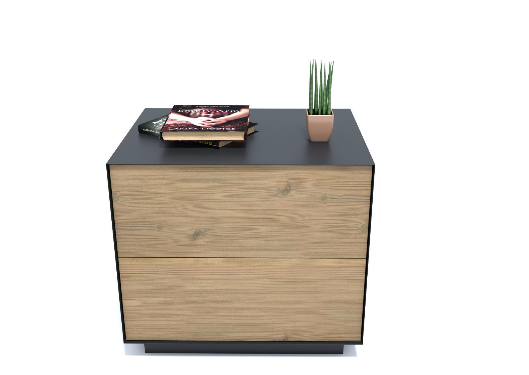  Loft style bedside table 3D model_4