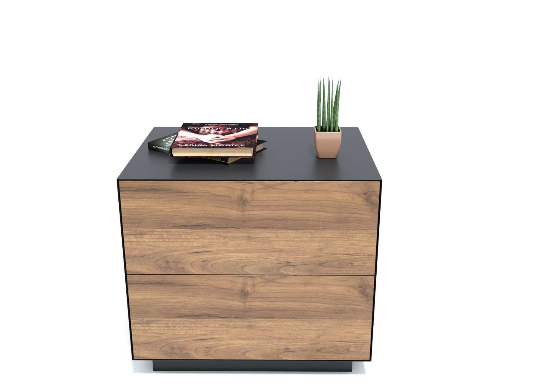  Loft style bedside table 3D model_1