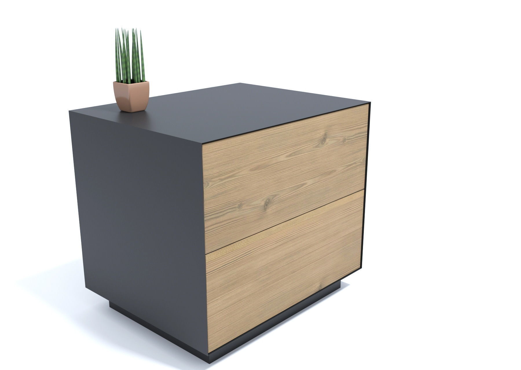  Loft style bedside table 3D model_5