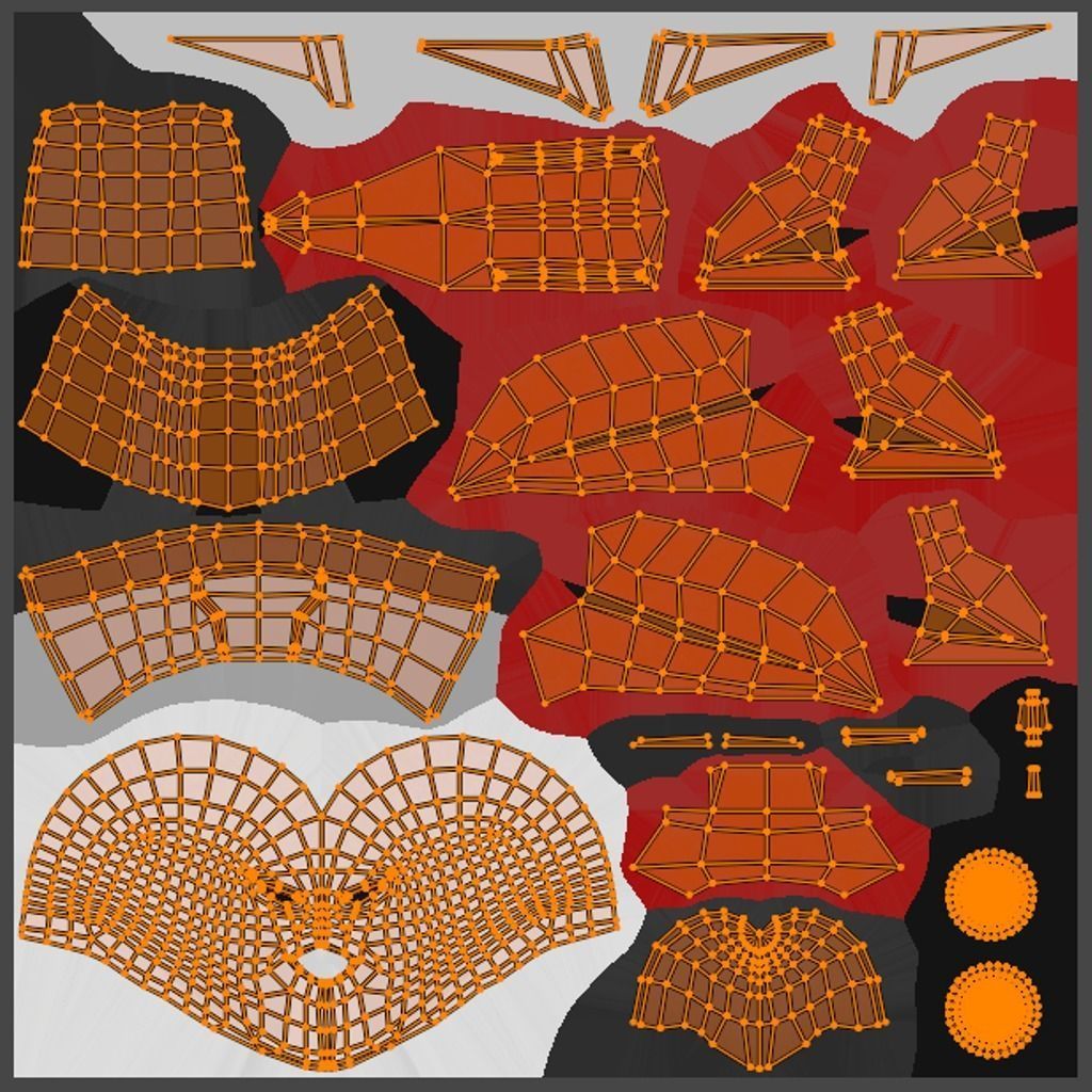  Knockout Transformers Prime Character Rig Low-poly 3D model_20