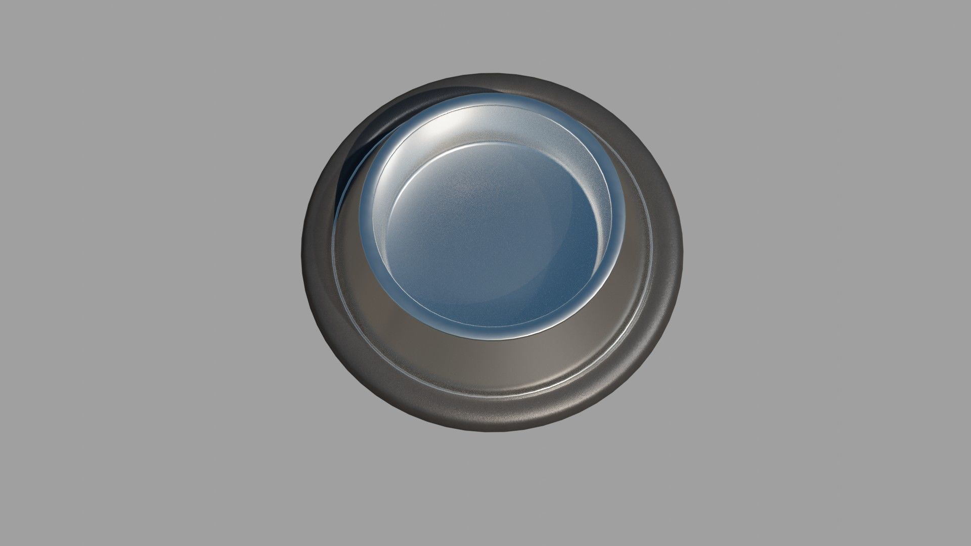 Pet Bowl Low-poly 3D model_1