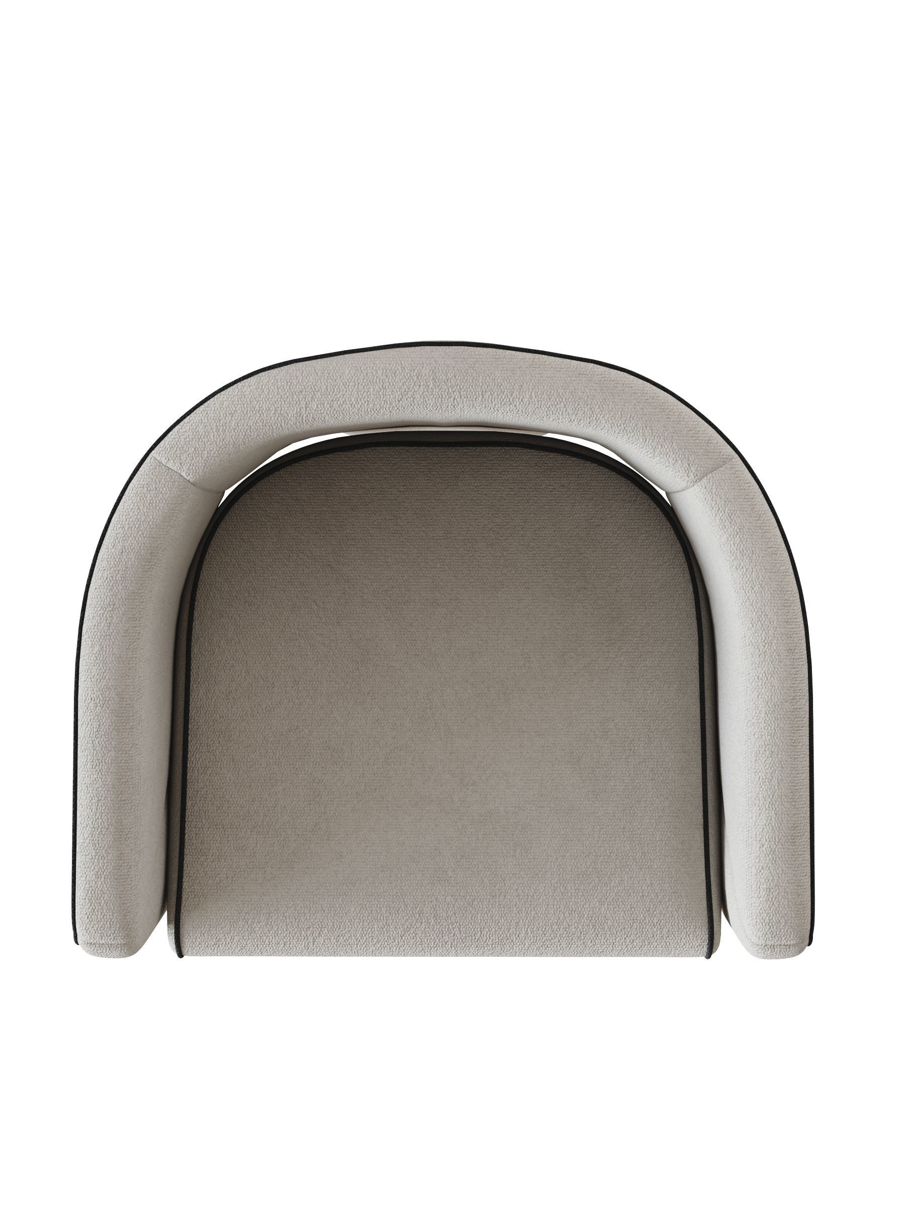 Armchair FL Modern Design modern spaces Low-poly 3D model_4