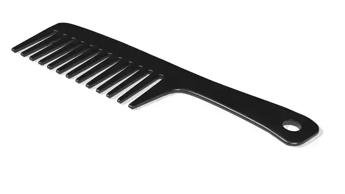 Comb Hair Low-poly 3D model