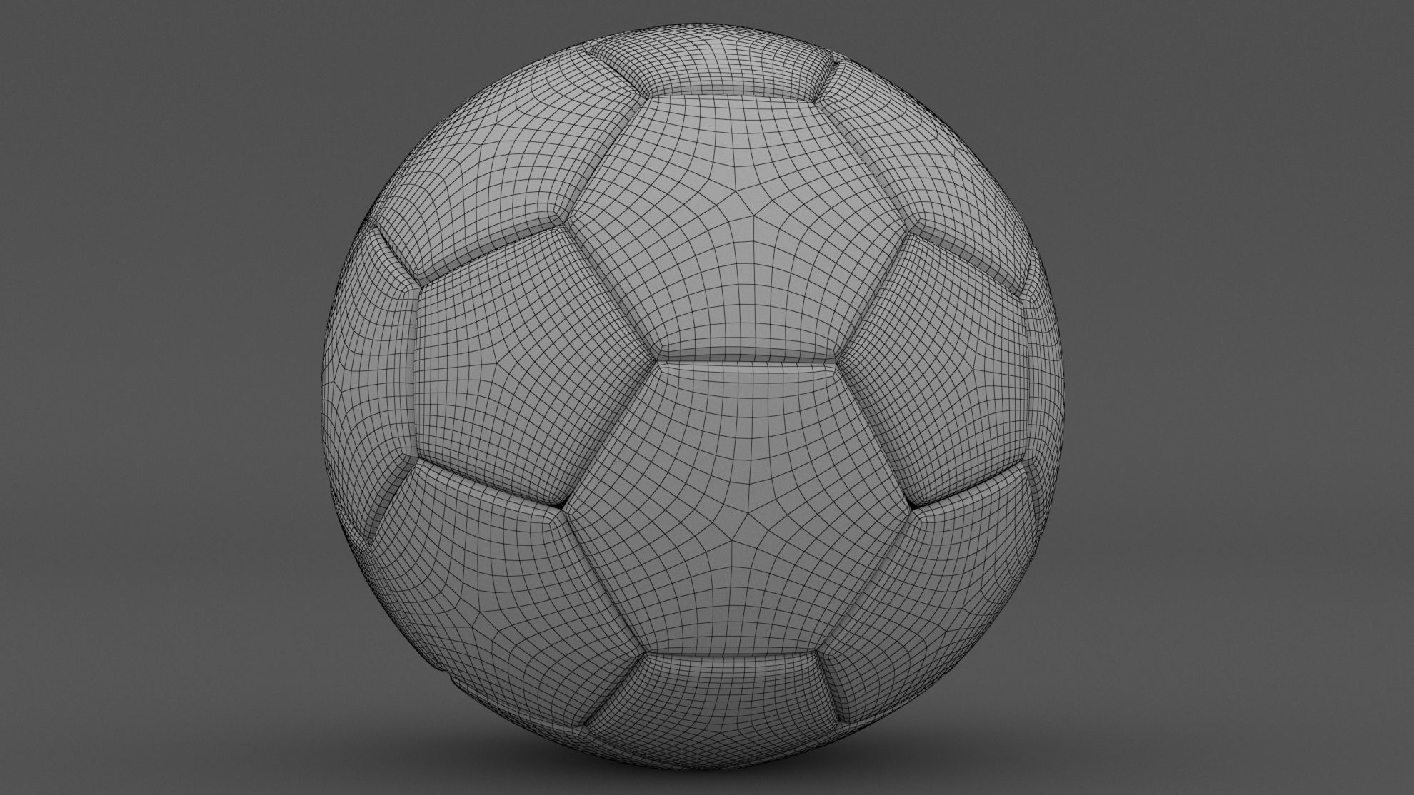Soccer Ball 3D model_8