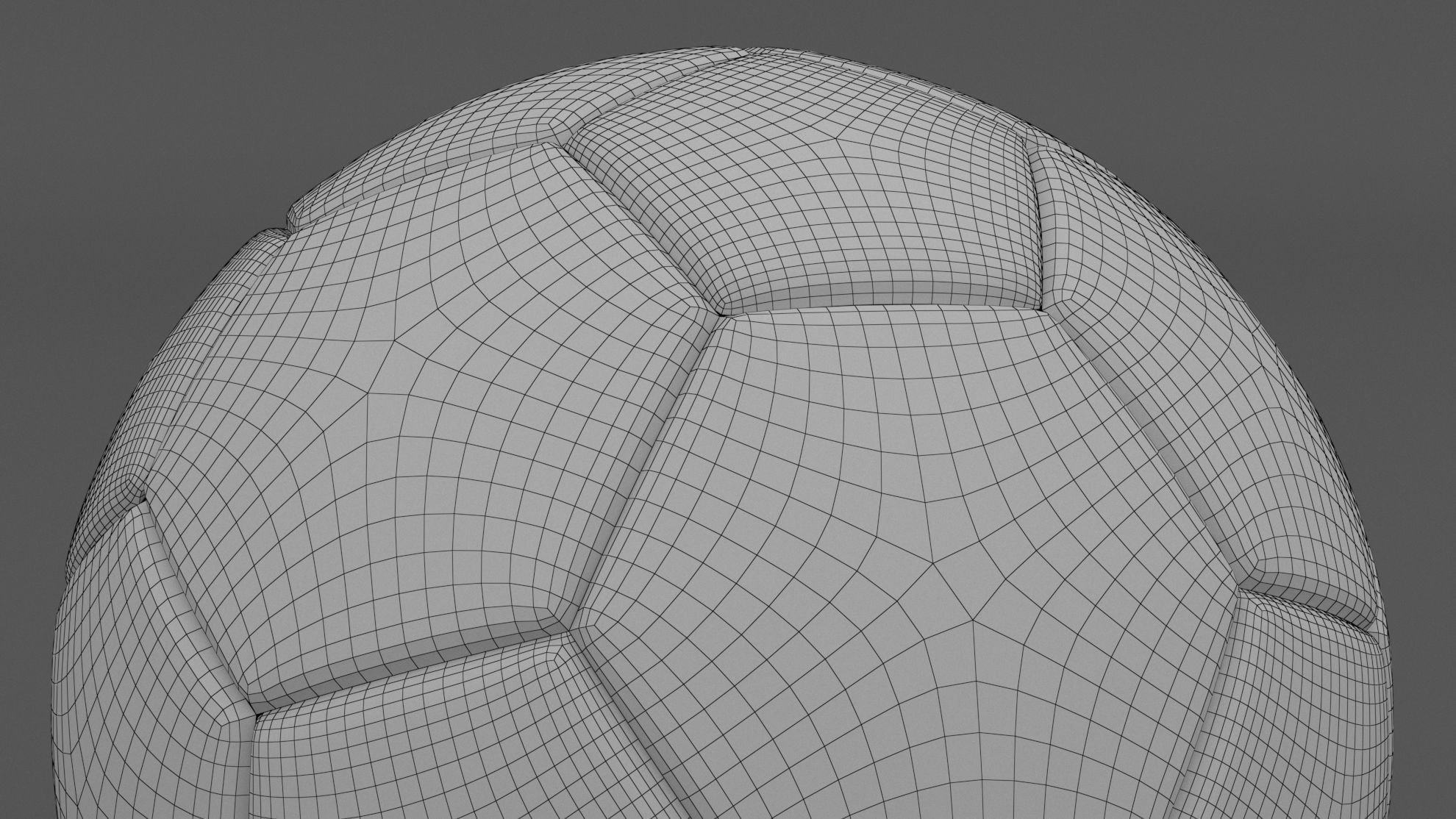 Soccer Ball 3D model_7