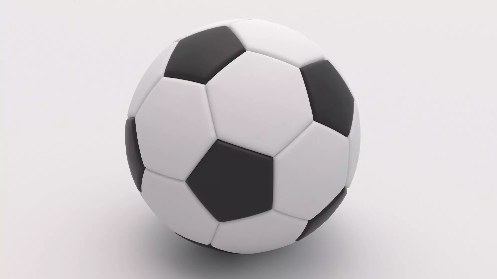 Soccer Ball 3D model_0