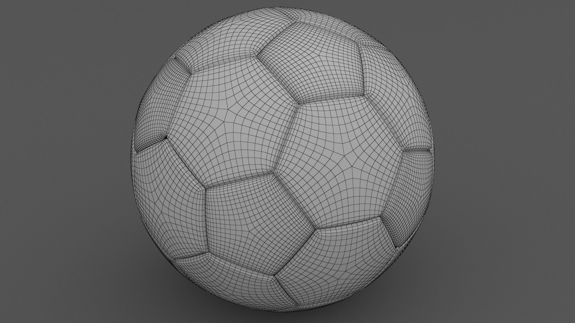 Soccer Ball 3D model_5