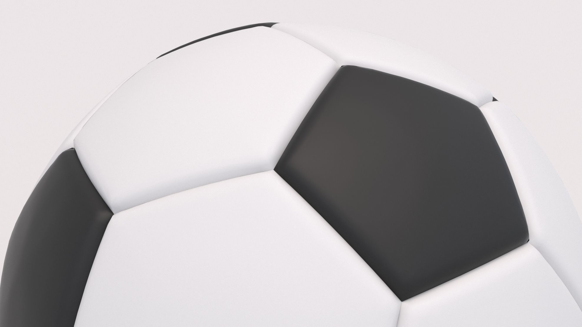 Soccer Ball 3D model_4