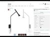 Wall lamp Aromas Lyb A1274 Negro Mate 3D model_1