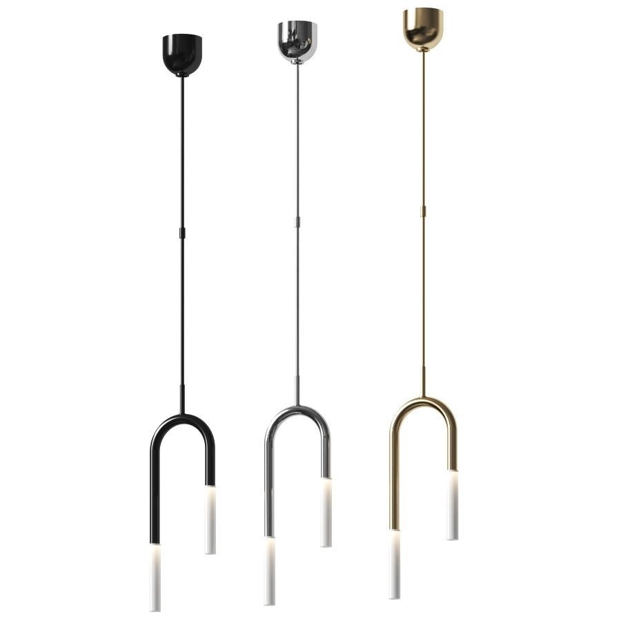 Kelly Wearstler - ROUSSEAU ASYMMETRIC PENDANT 3D model_2