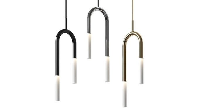 Kelly Wearstler - ROUSSEAU ASYMMETRIC PENDANT 3D model