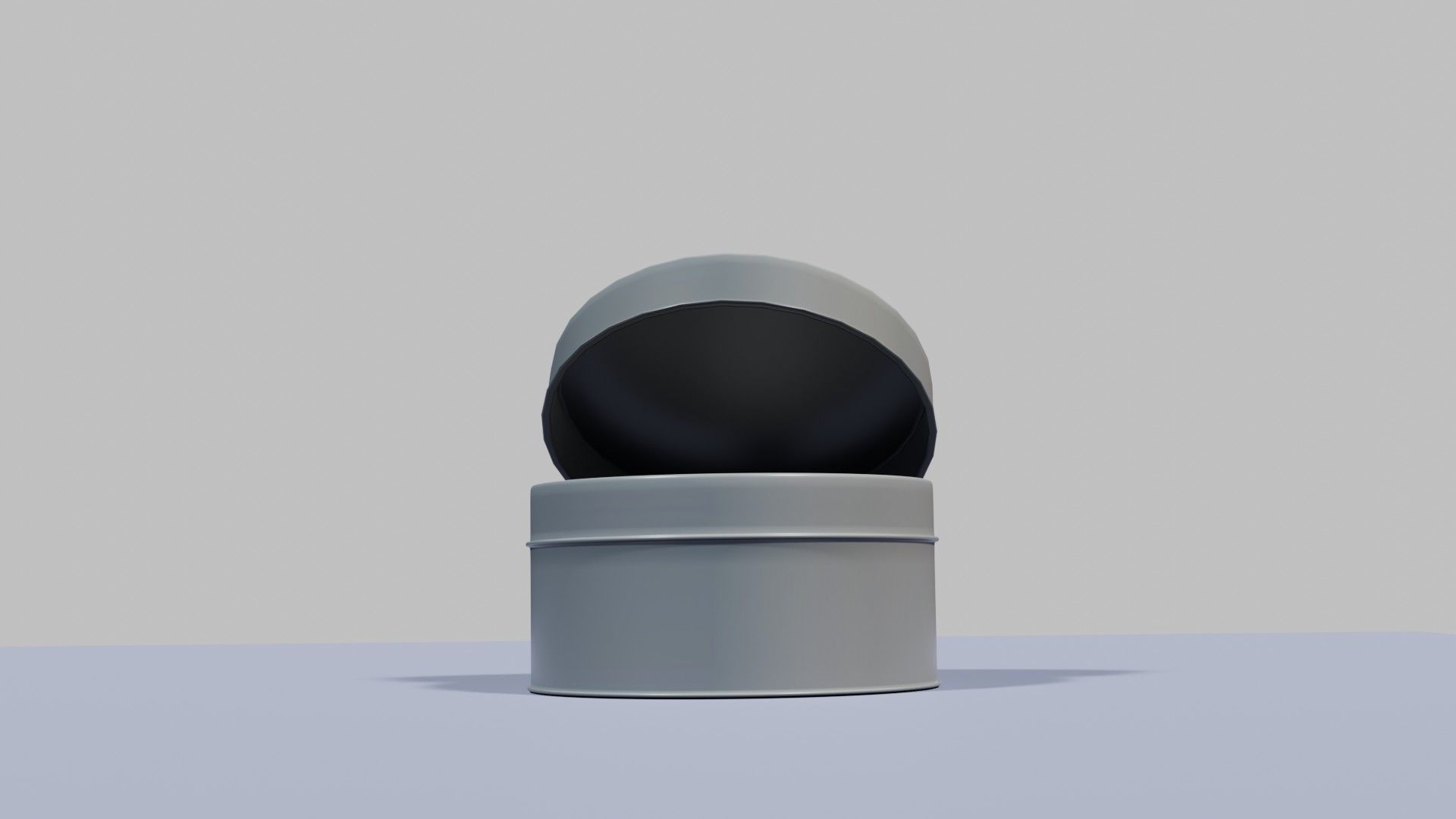 Cookie Tin Low-poly 3D model_4