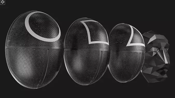 Squid Game Mask Pack