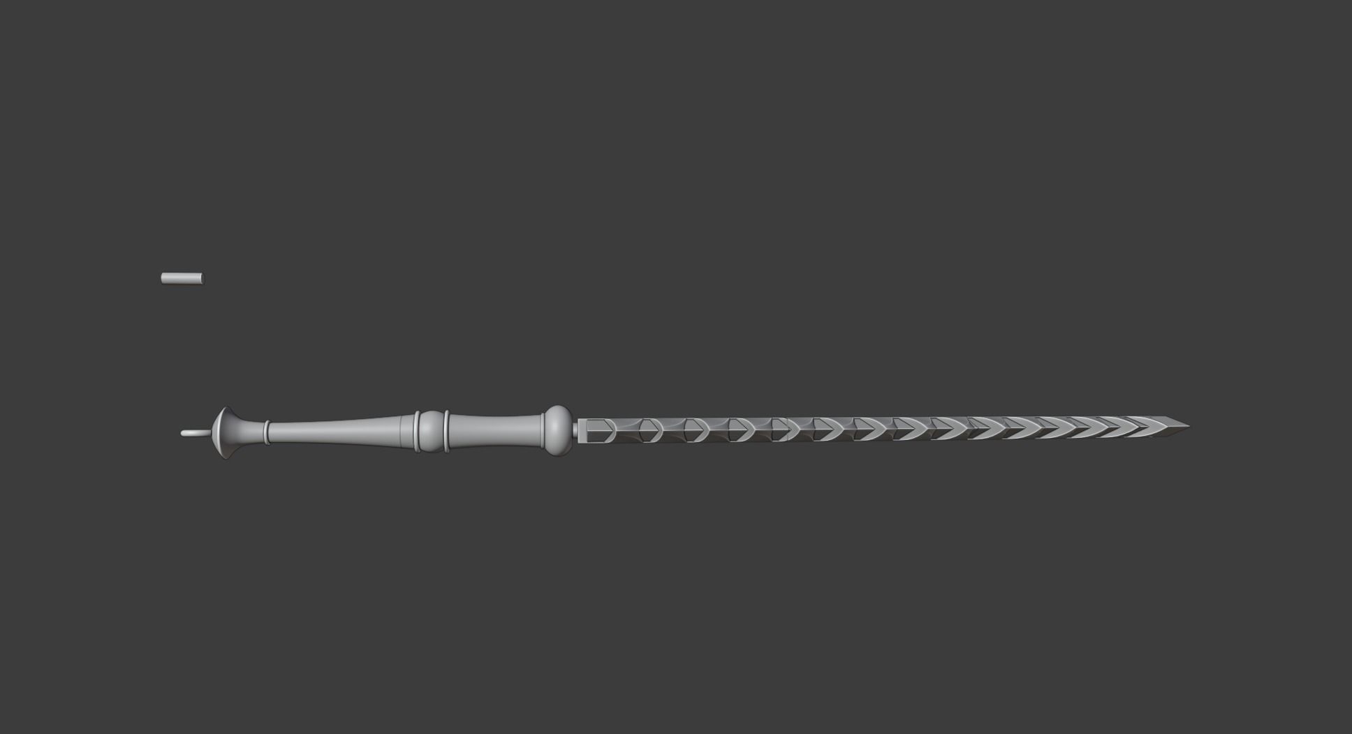 Kaine sword - STL - Nier Replicant 3D print model_8