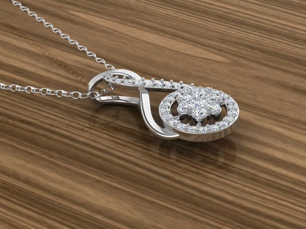 Jewelry Pendant 3D print model_8