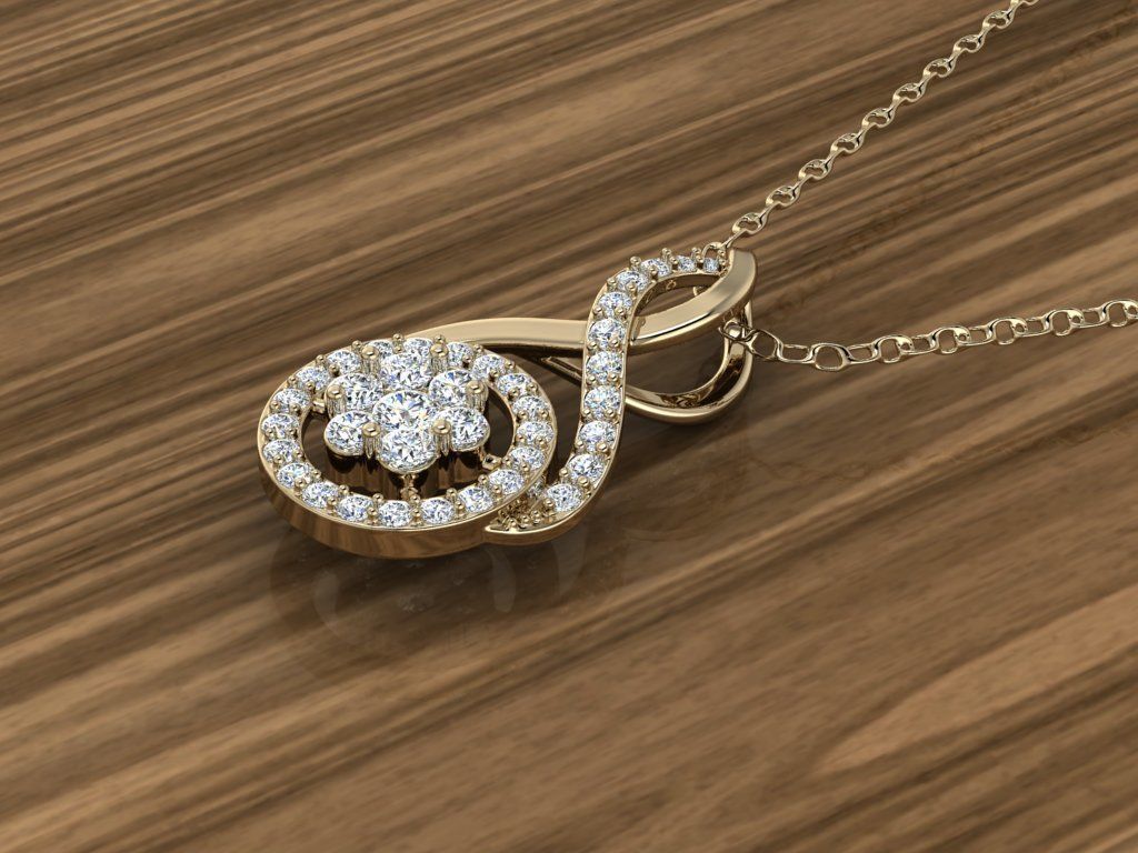 Jewelry Pendant 3D print model_11