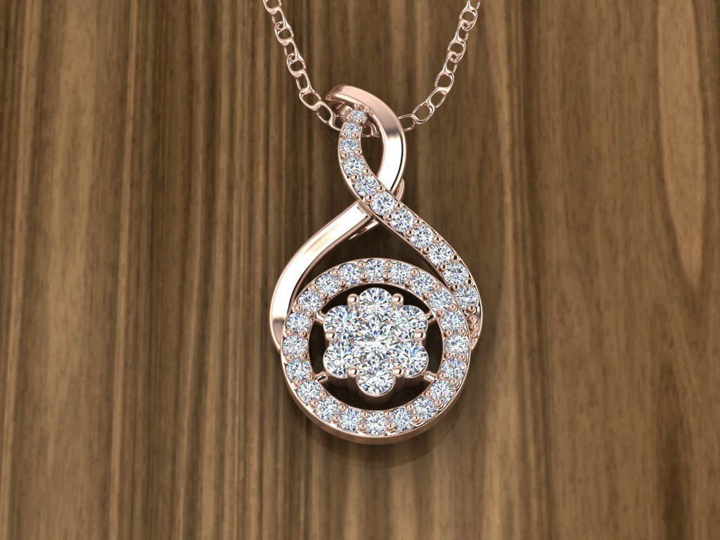 Jewelry Pendant 3D print model_3