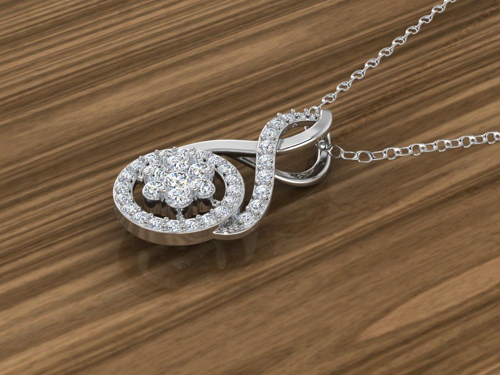 Jewelry Pendant 3D print model_9