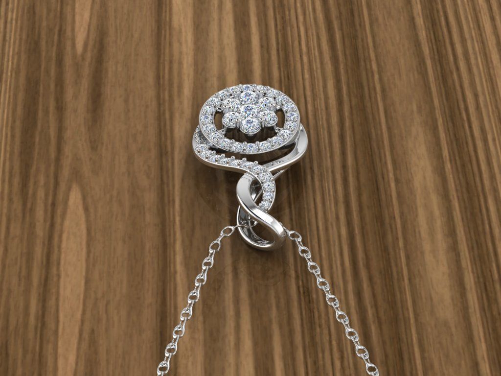 Jewelry Pendant 3D print model_10