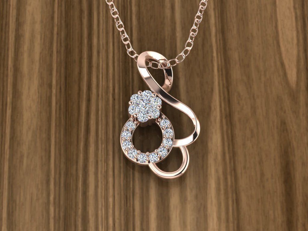 Jewelry Pendant 3D print model_3