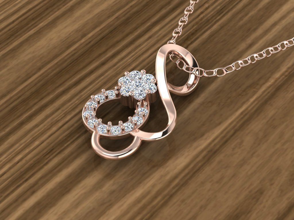 Jewelry Pendant 3D print model_5