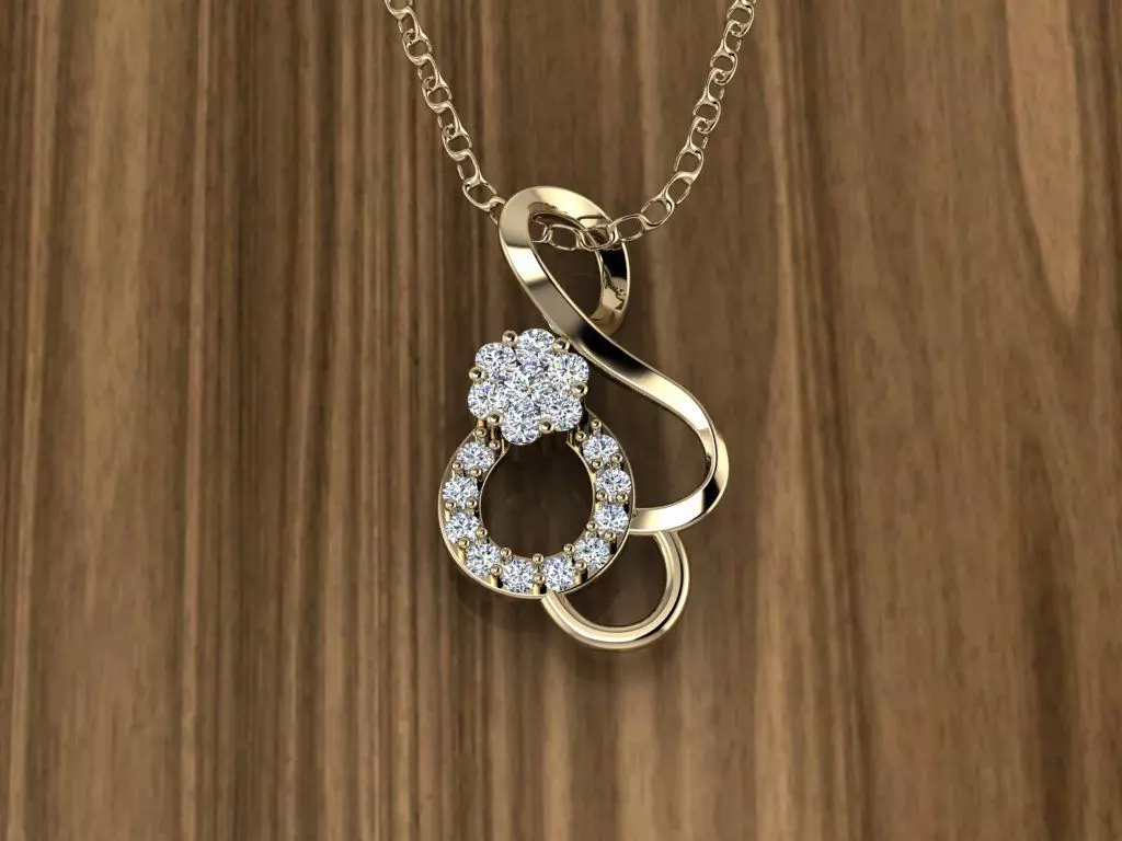 Jewelry Pendant 3D print model_0