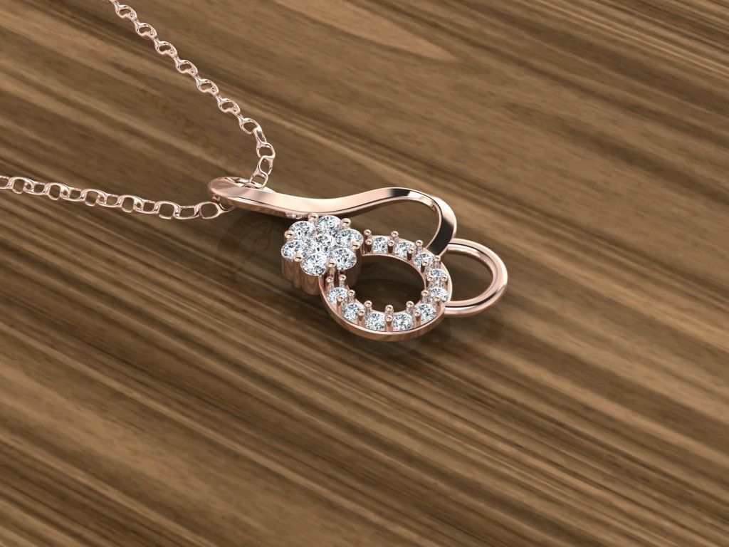 Jewelry Pendant 3D print model_4