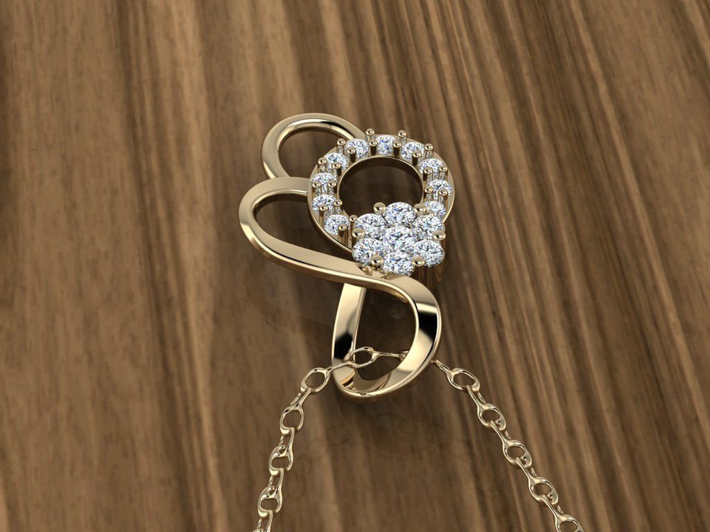 Jewelry Pendant 3D print model_12