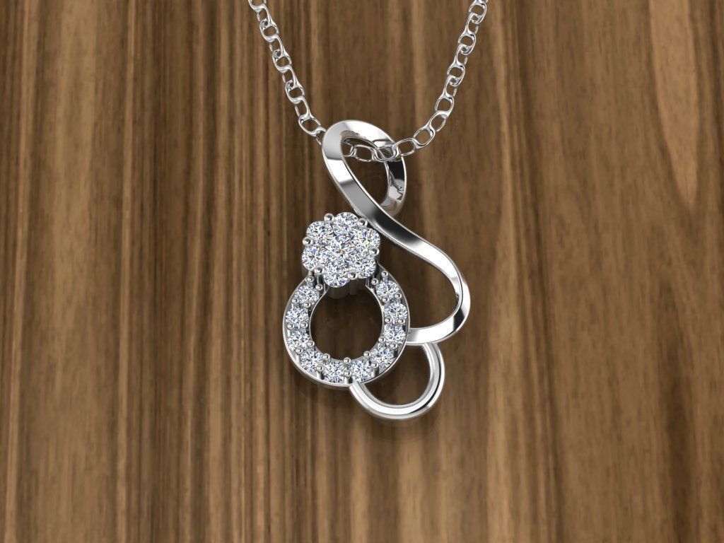 Jewelry Pendant 3D print model_7