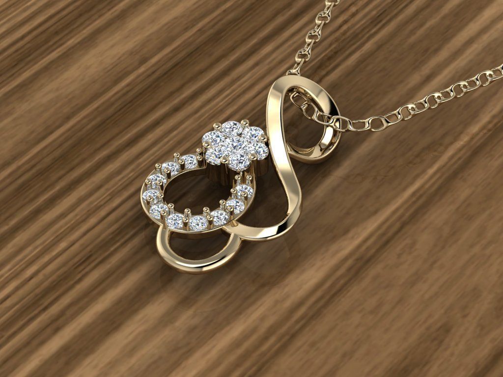 Jewelry Pendant 3D print model_11