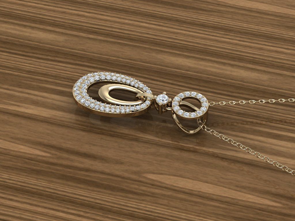 Jewelry Pendant 3D print model_11
