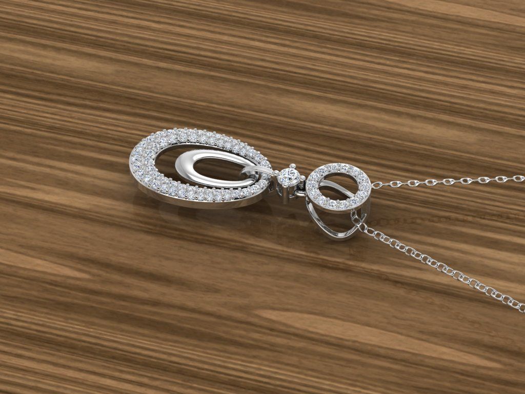 Jewelry Pendant 3D print model_9