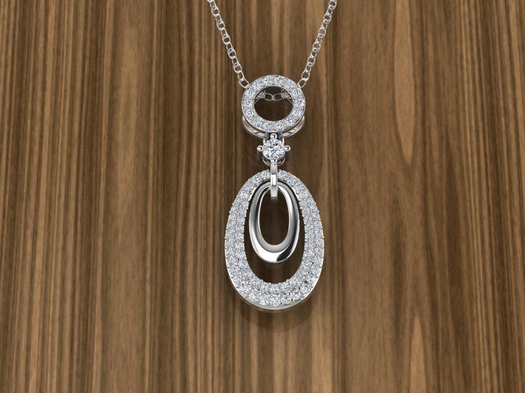 Jewelry Pendant 3D print model_7