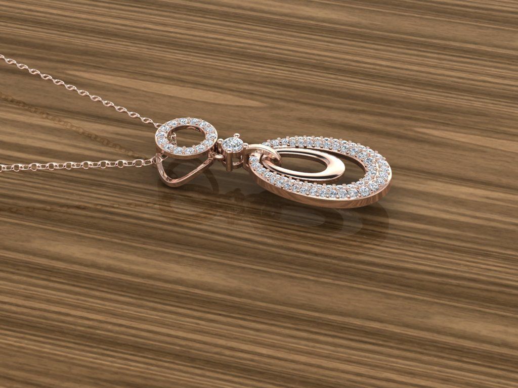 Jewelry Pendant 3D print model_4
