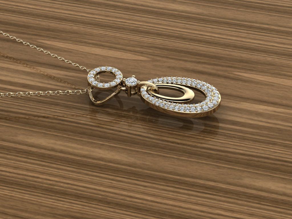 Jewelry Pendant 3D print model_2