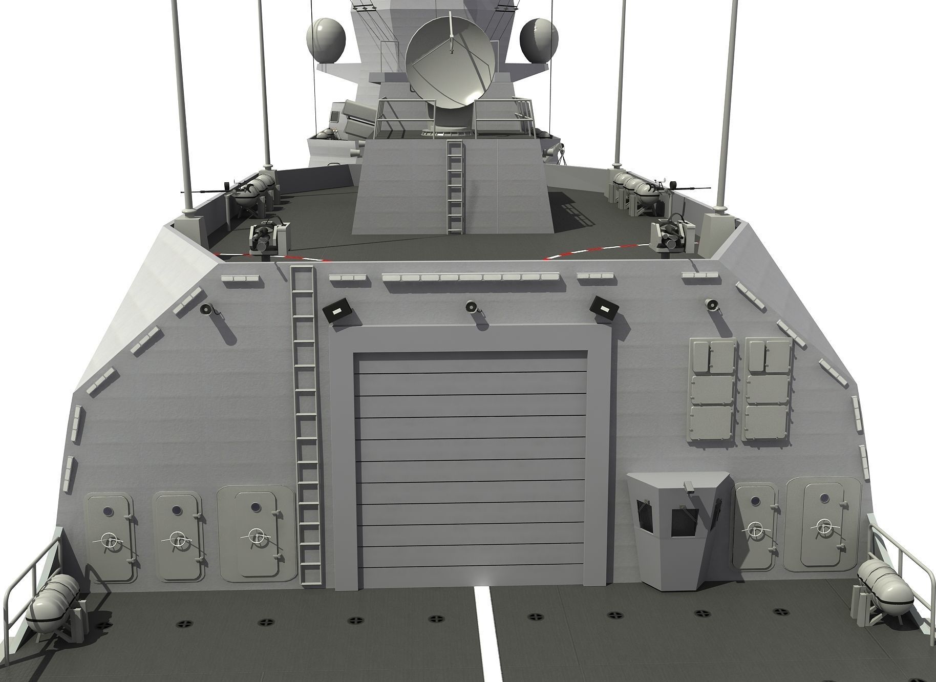 FRIDTJOF NANSEN NORWEGIAN FRIGATE 3D model_7