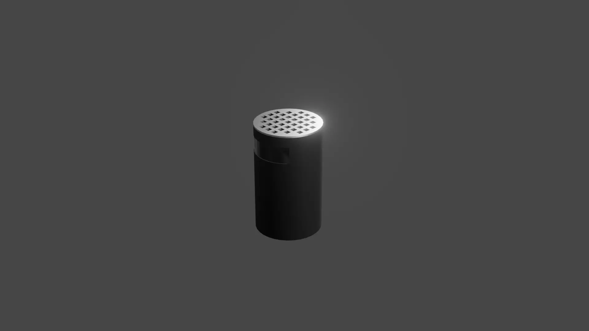 Trash can Free low-poly 3D model
