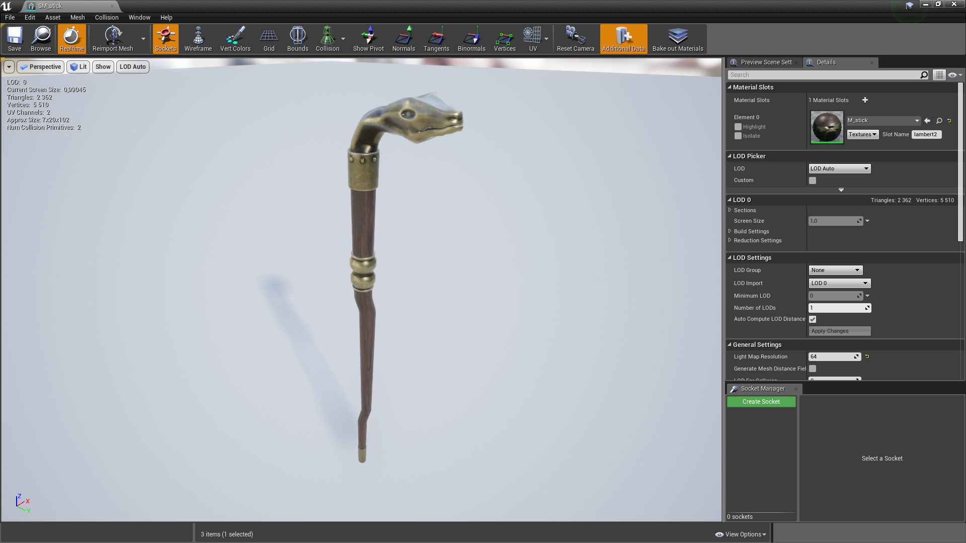 Plague Doctor Low-poly 3D model_9
