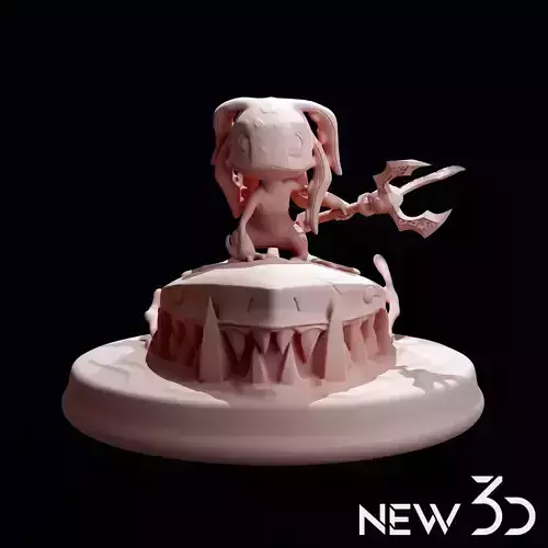 Fizz de League of Legends 3D print model