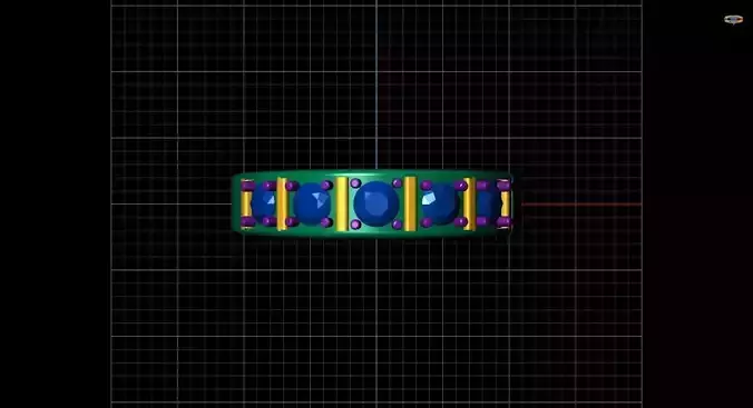 Ring Modeling For 3D Print 3D print model 3D print model