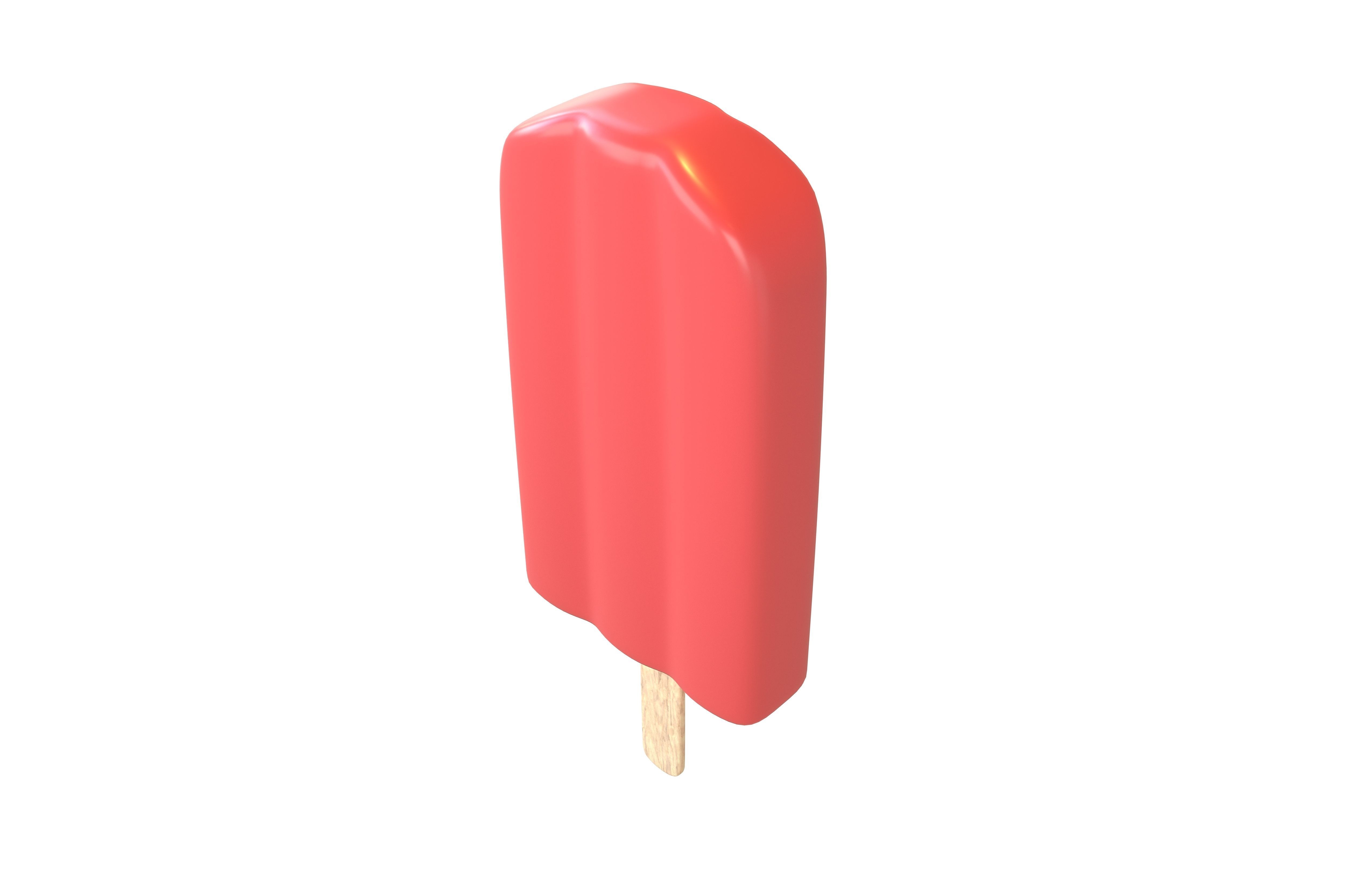Ice Lolly v2 009 Low-poly 3D model_2