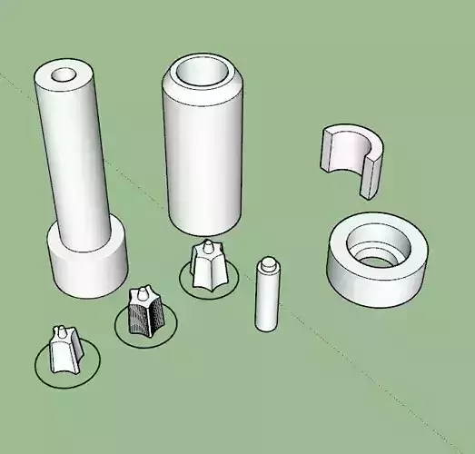 Crossette Pump-3D Printer 