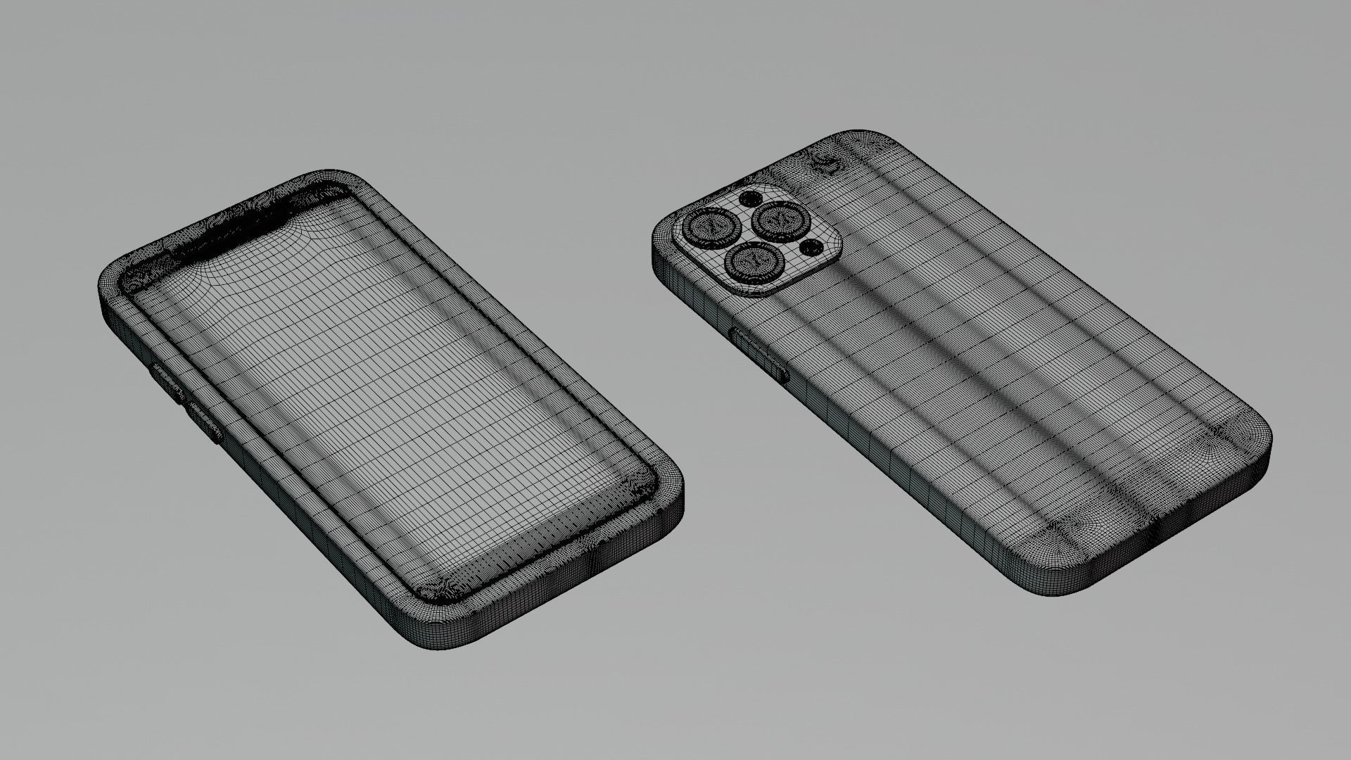 Cartoon Style Apple Products 3D model_12