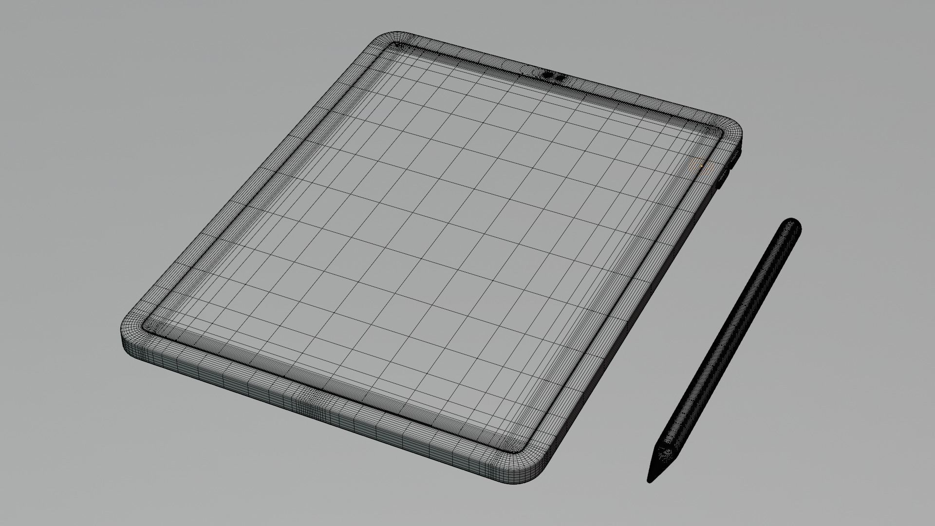 Cartoon Style Apple Products 3D model_15