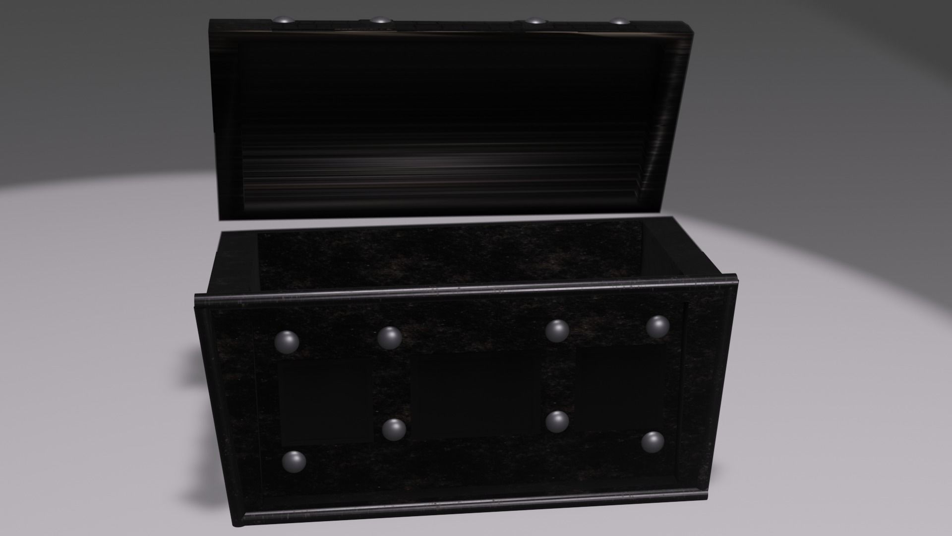 Pandora box 3D model_2