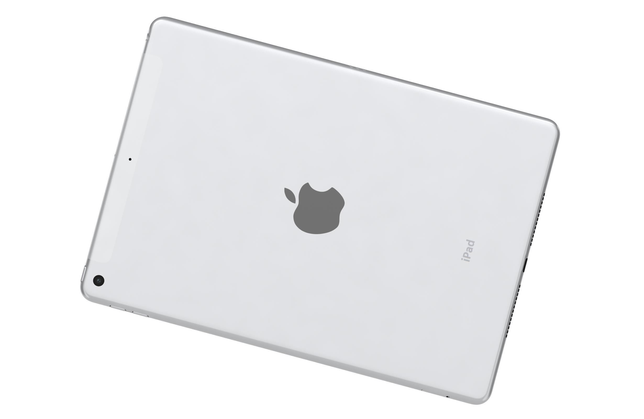 Apple iPad 10 2 2021 9th Gen Space Gray And Silver 3D model_22